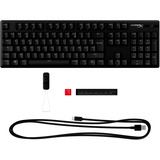 HyperX Alloy Origins PBT, gaming toetsenbord Zwart, FR lay-out, HyperX Red, RGB led