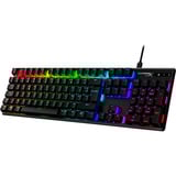 HyperX Alloy Origins, gaming toetsenbord Zwart, FR lay-out, HyperX Red, RGB leds