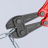 KNIPEX Betonschaar 7172610 kniptang Rood/blauw, MIddensnijder, Geschroefd scharnier