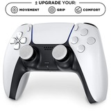KontrolFreek Sport Thumbsticks - Clutch analoge stick Wit, Playstation 5, Playstation 4