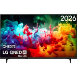 LG QNED72 AI (55QNED72B6B) 55" Ultra HD QNED-tv Zwart, 3x HDMI, USB, Bluetooth, LAN, WLAN, CI+, HDR10