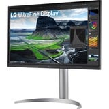 LG UltraFine 27UQ850V-W 27" 4K UHD monitor Wit/zilver, 2x HDMI, 1x DisplayPort, 2x USB-A, USB-B, USB-C