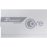 Seasonic Core GX-750-V2-WHITE, 750 Watt voeding  Wit, 1x 12-Pin High Power GPU, 2x PCIe, Kabalmanagement