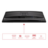 AOC U27E4CV 27" 4K UHD monitor Zwart, HDMI, DisplayPort, Audio, USB-C