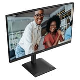 AOC U27E4CV 27" 4K Ultra HD monitor Zwart, 1x DisplayPort, 2x HDMI, 1x USB-C, 4x USB-A, 1x RJ-45
