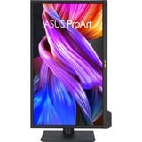 ASUS ProArt Display PA24US 23.6" 4K Ultra HD monitor Zwart, 1x DisplayPort, 2x HDMI, 1x USB-C, 2x USB-A