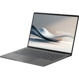 ASUS Zenbook A14 OLED (UX3407QA-QD220W) 14"  Copilot+ laptop Grijs | Snapdragon X X1-26-100 | Adreno GPU | 32 GB | 1 TB SSD