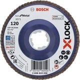 Bosch X-LOCK Lamellenschijf BfM,115mm,K120 slijpschijf 