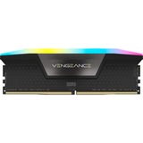 Corsair 48 GB DDR5-6400 (2x 24 GB) Kit werkgeheugen Zwart, CMH48GX5M2B6400C36, Vengeance RGB, XMP