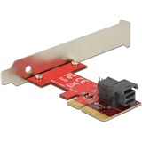 DeLOCK PCI Express x4 Card naar 1x internal SFF-8643 NVMe Low Profile controller 