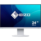 EIZO EV2460-WT 23.8" monitor Wit, HDMI, DisplayPort, VGA, DVI-D, 4x USB-A 3.2 (5 Gbit/s), USB-B 3.0