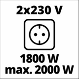 Einhell TC-IG 2000 generator Rood/zwart