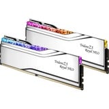 G.Skill Trident Z5 Royal Neo Silver 96 GB DDR5-6000 (2x 48 GB) werkgeheugen Zilver, F5-6000J2836F48GX2-TR5NS, EXPO