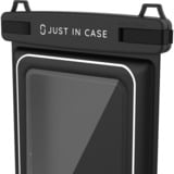 Just in Case Waterproof Floating Phone Bag IPX8 telefoonhoesje Zwart/transparant