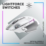 Logitech G502 X PLUS LIGHTSPEED Draadloze RGB Gamingmuis Wit, 100-25.600 dpi