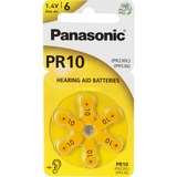 Panasonic Zinc Air PR-10L/6LB batterij 6 stuks