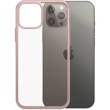 PanzerGlass ClearCaseColor iPhone 12/Pro telefoonhoesje Transparant/roségoud