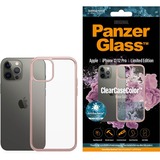 PanzerGlass ClearCaseColor iPhone 12/Pro telefoonhoesje Transparant/roségoud