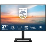 Philips 27E1N1300AE/00 27" monitor Zwart, HDMI, 2x USB-A, USB-C
