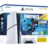 Sony PlayStation 5 Console (Slim) - 1TB - Fortnite Flowering Chaos Bundel (PS5) spelconsole Wit/zwart
