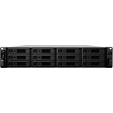 Synology RackStation RS3621xs+ nas Zwart/grijs, 4x 1 GbE LAN, 2x 10 GbE LAN, USB 3.0
