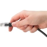 goobay Netwerkadapter USB-A 3.2 Gen1 naar RJ-45 Zwart/zilver, 1 meter