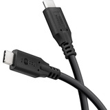 goobay USB4 Gen 2x2 kabel Zwart, 1 meter