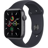 Apple Watch SE smartwatch Grijs/zwart, 44 mm, Aluminium, Wifi