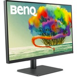 BenQ PD3205U 32" 4K Ultra HD Monitor Donkergrijs, 2x HDMI, DisplayPort, 4x USB-A 3.2 (5 Gbit/s), USB-C 3.2 (5 Gbit/s), Thunderbolt