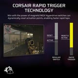 Corsair VANGUARD PRO 96 RGB mechanisch gaming toetsenbord Zwart, US lay-out (QWERTY), Corsair MGX, 96%, RGB, Keycaps PBT double-shot, ABS single-shot, Hot-swap
