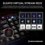 Corsair VANGUARD PRO 96 RGB mechanisch gaming toetsenbord Zwart, US lay-out (QWERTY), Corsair MGX, 96%, RGB, Keycaps PBT double-shot, ABS single-shot, Hot-swap