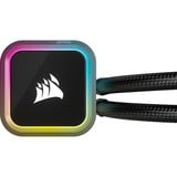 Corsair iCUE H100i RGB ELITE waterkoeling Zwart, 4-pins PWM fan-connector