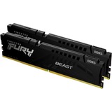 Kingston FURY 64 GB DDR5-6000 Kit werkgeheugen Zwart, KF560C36BBEK2-64, Beast, EXPO