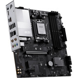 MSI  socket AM5 moederbord Zwart/zilver