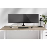 Neomounts DS60-600BL2 Monitorarm 10-32" - Quick-fix - 180°-stop Zwart
