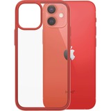 PanzerGlass ClearCaseColor iPhone 12 mini telefoonhoesje Transparant/rood