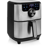 Princess 182037 Smart Aerofryer heteluchtfriteuse aluminium/zwart, 4,5 liter, Wifi