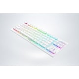 Razer Deathstalker V2 Pro TKL RGB mechanisch gaming toetsenbord Wit, US lay-out (QWERTY), Razer Linear Optical (Red), 80% (TKL)	, Bluetooth