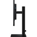 SAMSUNG ViewFinity S6 S60UD LS24D600UAUXEN 24" monitor Zwart, HDMI, DisplayPort