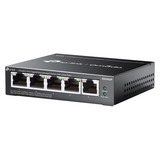 TP-Link Omada ES205GP switch Zwart, 4x PoE+