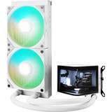 TRYX PANORAMA ARGB 240 waterkoeling Wit