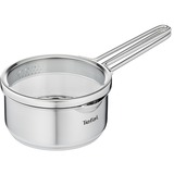 Tefal Nordica steelpan, Ø 16cm kookpan Roestvrij staal, met glazen zeefdeksel