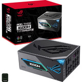 ASUS ROG THOR Titanium III modulaire 1600 watt voeding  Zwart, 2x 12V-2x6, 4x PCIe