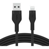 Belkin BOOSTCHARGE Flex USB-A-kabel met Lightning-connector Zwart, 1 meter