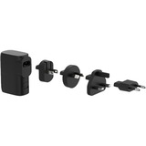 Belkin BoostCharge hybride wandlader 25 W + 5.000 mAh-powerbank oplader Zwart, Incl. reisadapterset