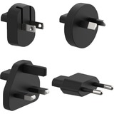 Belkin BoostCharge hybride wandlader 25 W + 5.000 mAh-powerbank oplader Zwart, Incl. reisadapterset