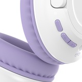 Belkin SOUNDFORM Inspire headset voor kinderen over-ear  Wit/paars, Bluetooth, Pc