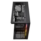 Corsair 2800X RS-R ARGB mini tower behuizing Zwart | 1x USB-A | 1x USB-C | Tempered Glass