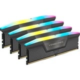 Corsair 64 GB DDR5-6200 Quad-Kit werkgeheugen Zwart, CMH64GX5M4B6200C32, Vengeance RGB, XMP