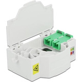 DeLOCK Optical Fiber Connection Box montagedoos Wit